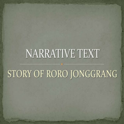 Narrative text by dion jodi pradenta sandi