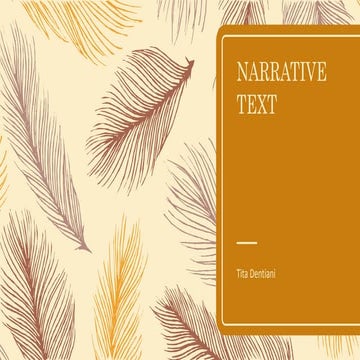Narrative text etm tita dentiani