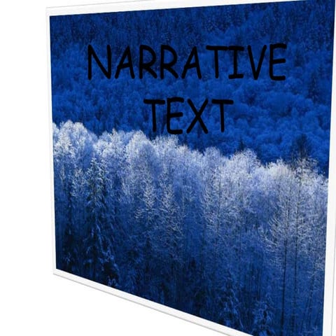 Narrative text (melinda mansyur)