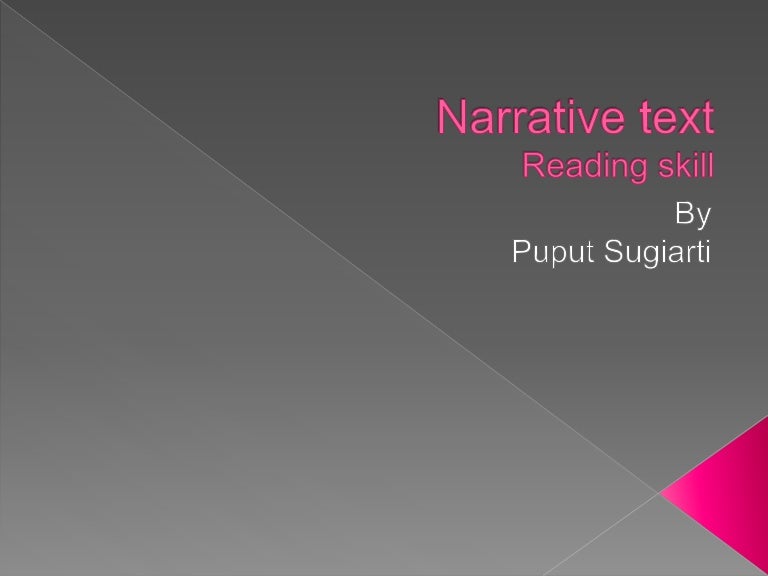 Narrative Text Ppt