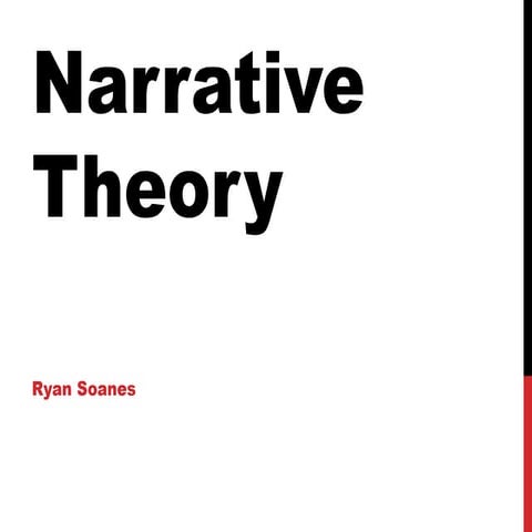 Narrative theory