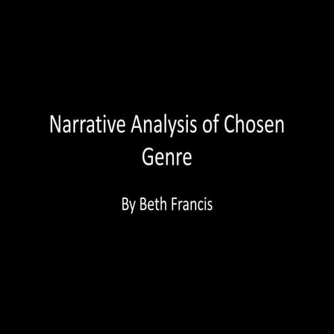 Narrative Theory