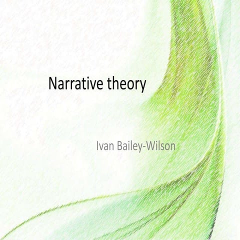 Narrative theory