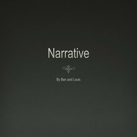 Narrative theory