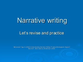 PowerPoint on Narrative