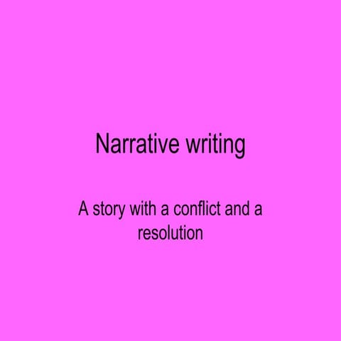 Narrative writing.presentation.englishppt