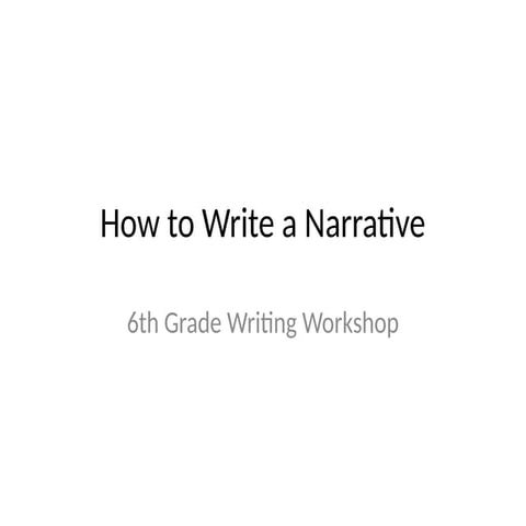 Narrative_Writing_terms for 6th_Grade.pptx
