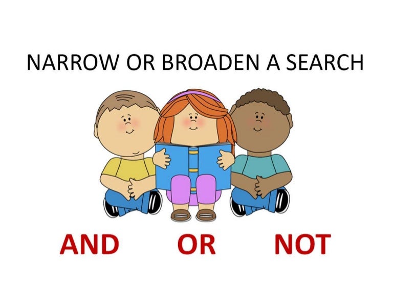 How To Narrow Or Broaden A Search