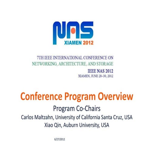 Nas'12 overview