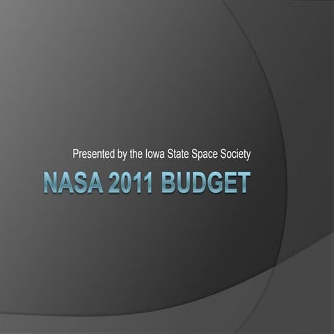 Nasa 2011 budget