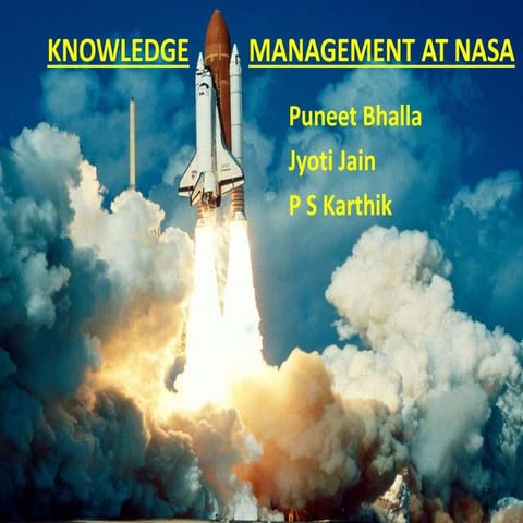 NASA Case Study JPL Knowledge Management