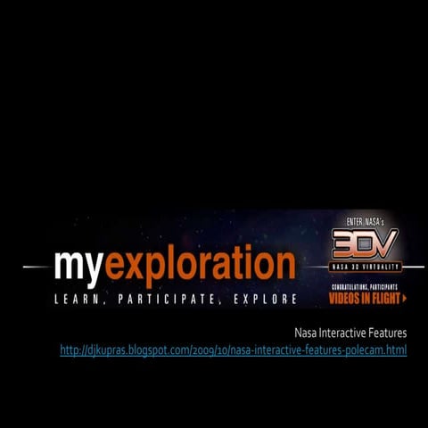 Nasa interactive features