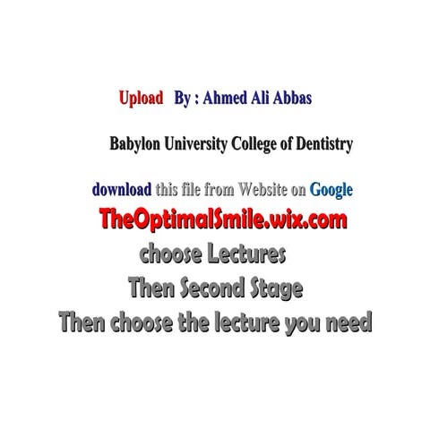 Anatomy of  Nasal and oral cavity