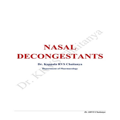 Nasal Decongestants.pdf