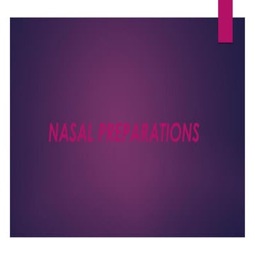 Nasal preparations.pdf