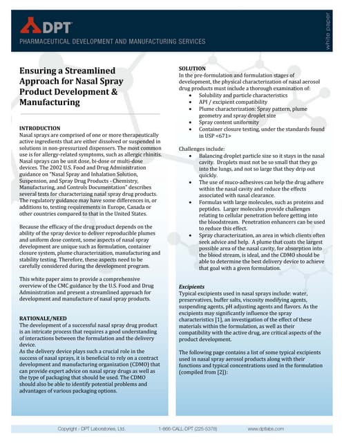 Nasal Spray Development And Manufacturing (1)