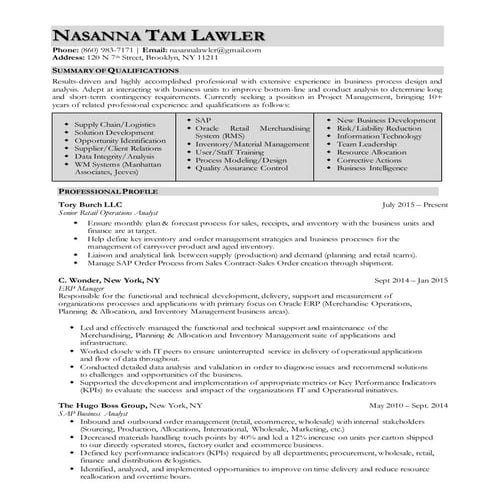 Nasanna tam lawler resume