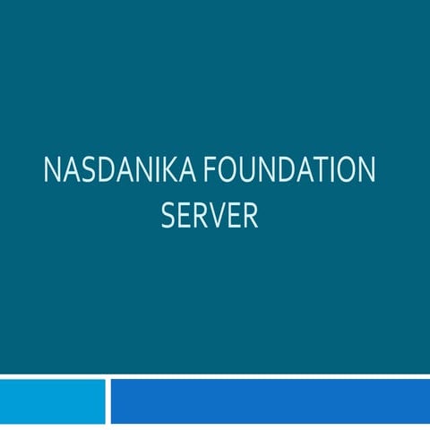 Nasdanika Foundation Server