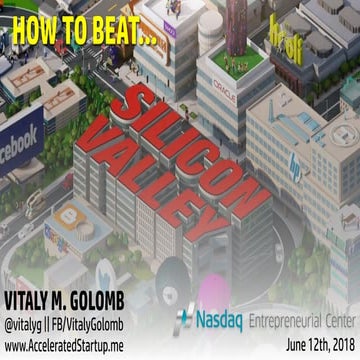 Nasdaq Entrepreneurial Center - Beating Silicon Valley