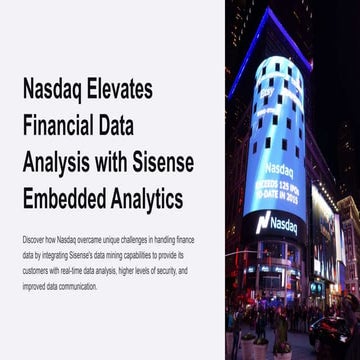 Table: Nasdaq Q1 2026 Financial Highlights vs. Prior Year and Guidance