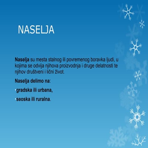 Naselja