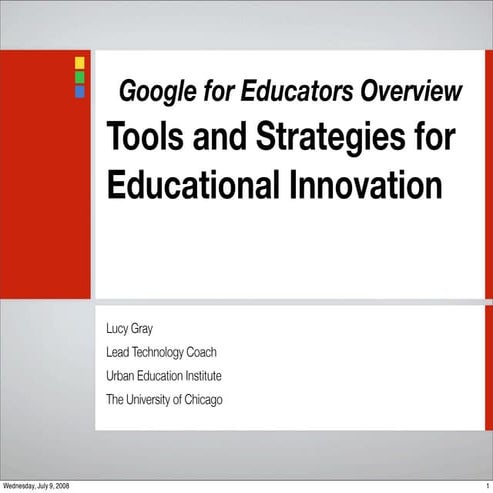 iSummit -  Google in Ed Preso