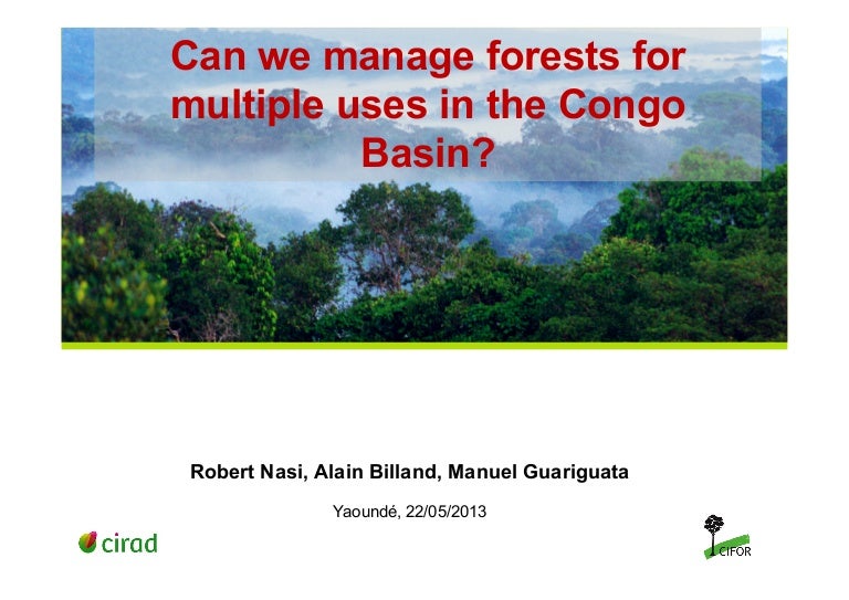 thumbnail of  Can we manage forests for multiple uses in the Congo Basin?