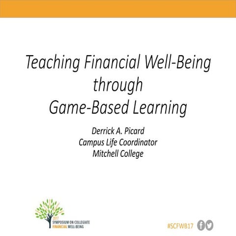 Teaching Financial Well-Being through Game-Based Learning