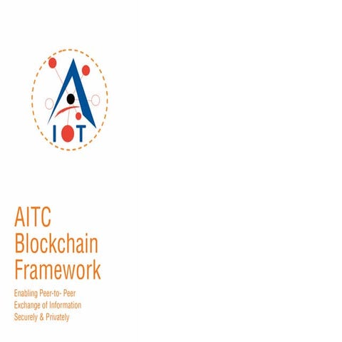 Presented AITC Blockchain Framework @ NPC 17