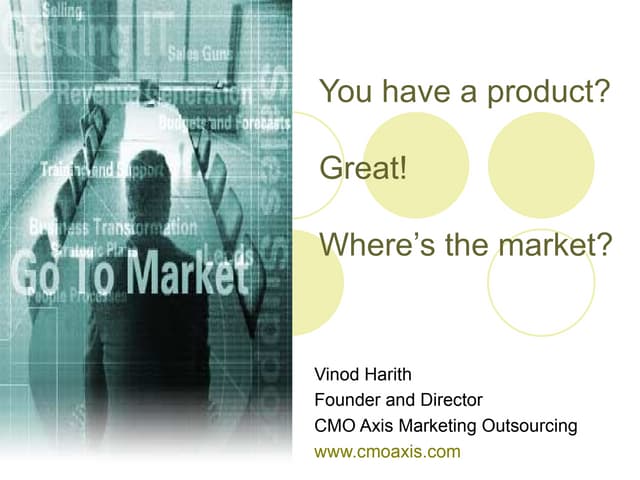 Go to Market 101