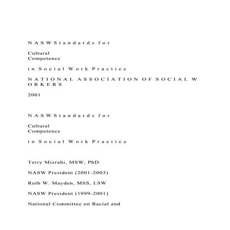 Introduction to Cultural competence in Social Work | PPT