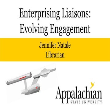 Enterprising Liaisons: Evolving Engagement