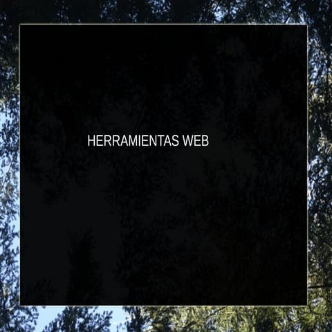 Herramientas web