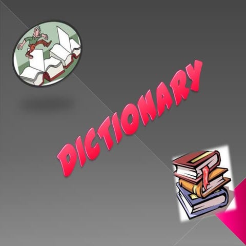 Dictionary Account | PPTX