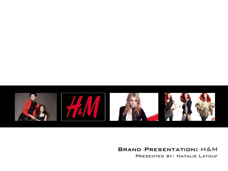 H&m presentation ppt picture