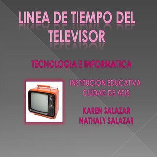 Linea de Tiempo del Televisor