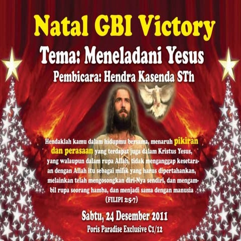 Khotbah Natal Gereja victory