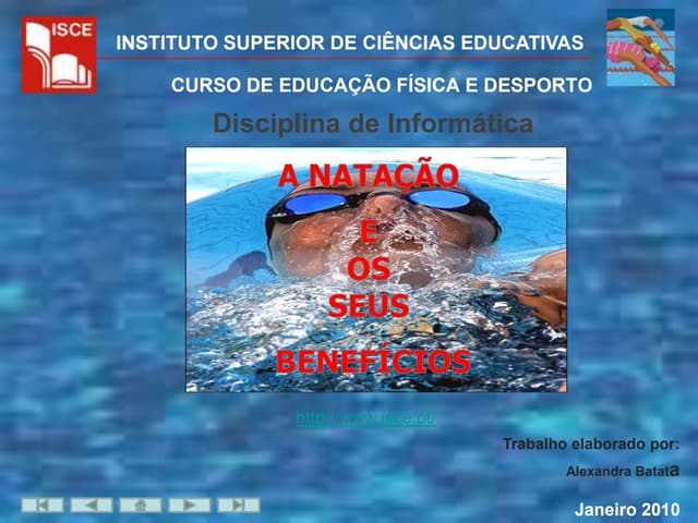 Benefícios da Natação