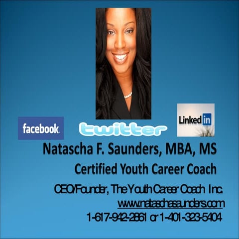 Natascha Saunders slides used for interview on  BNN, Channel 23 