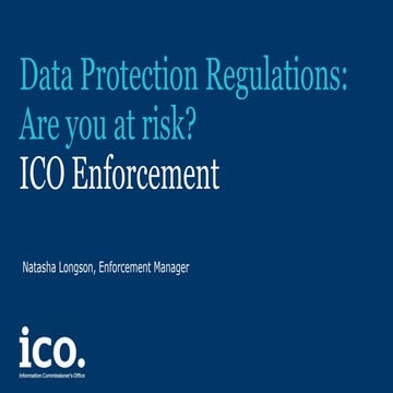 Natasha longon - LAC 2017 - Data protection regulations: Are you at risk?