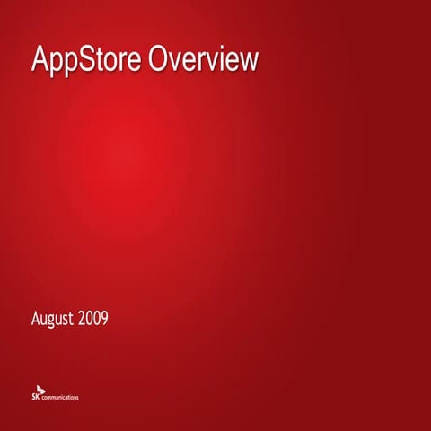 Cyworld AppStore Overview