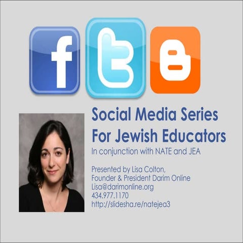 Twitter for Jewish Educators