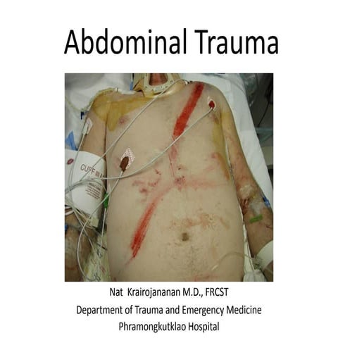 Abdominal trauma