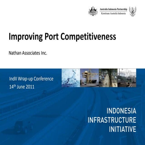 Nathan associates inc improving port competitiveness june 14 2011