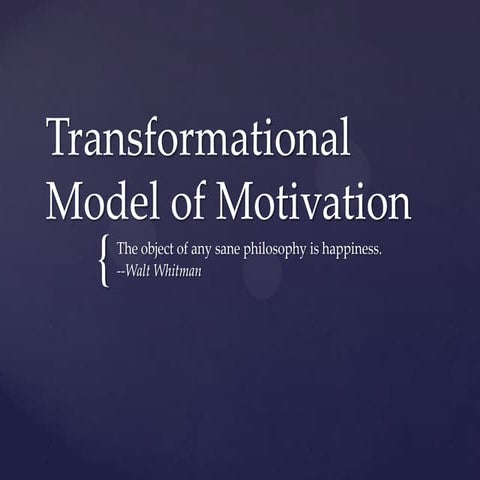 New Model of Motivation Metamind Nathan Otto