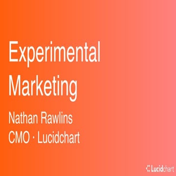 Experimental Marketing