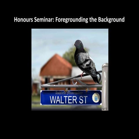 Seminar presentation