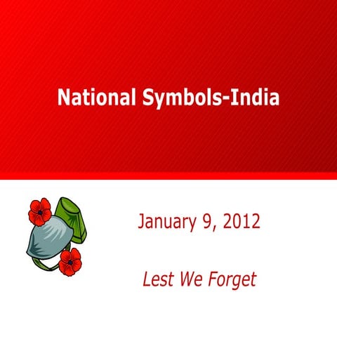 National Symbols-India