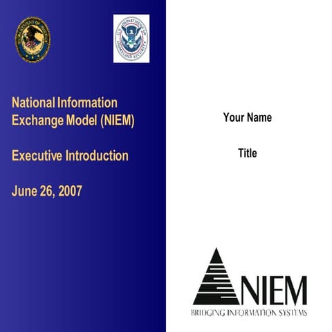 National Information Exchange Model