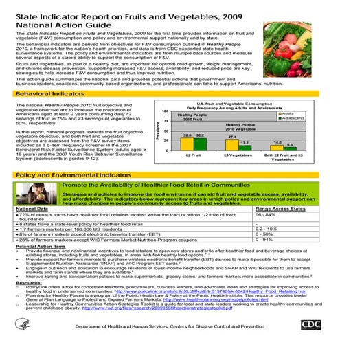Federal Support of State-level Food Policy Councils and Networks -National Ac...